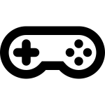 Gamepad Retro SVG Icon